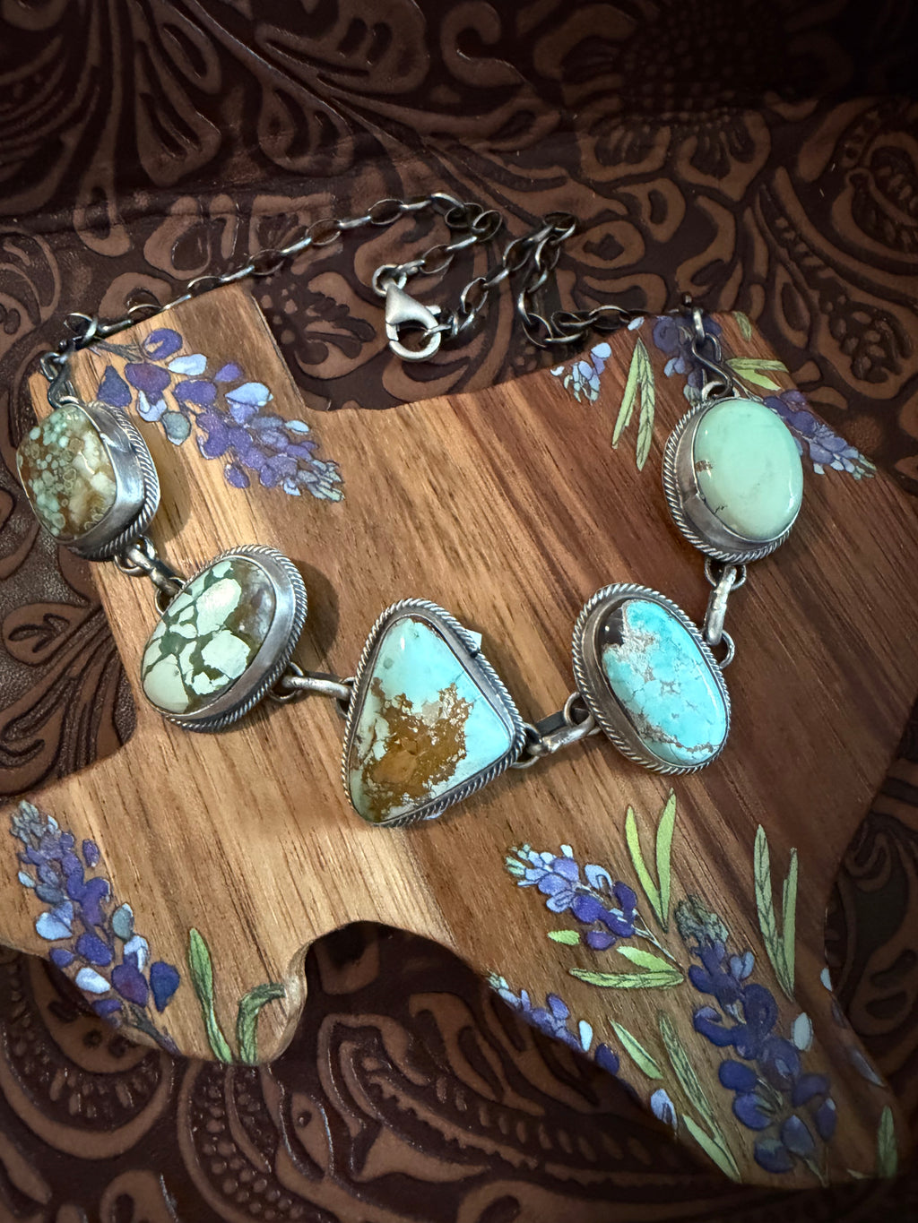 Navajo Made Royston Turquoise Choker