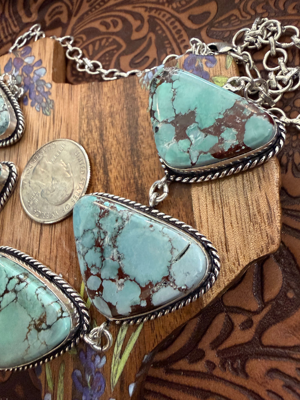 Chunky Turquoise Choker