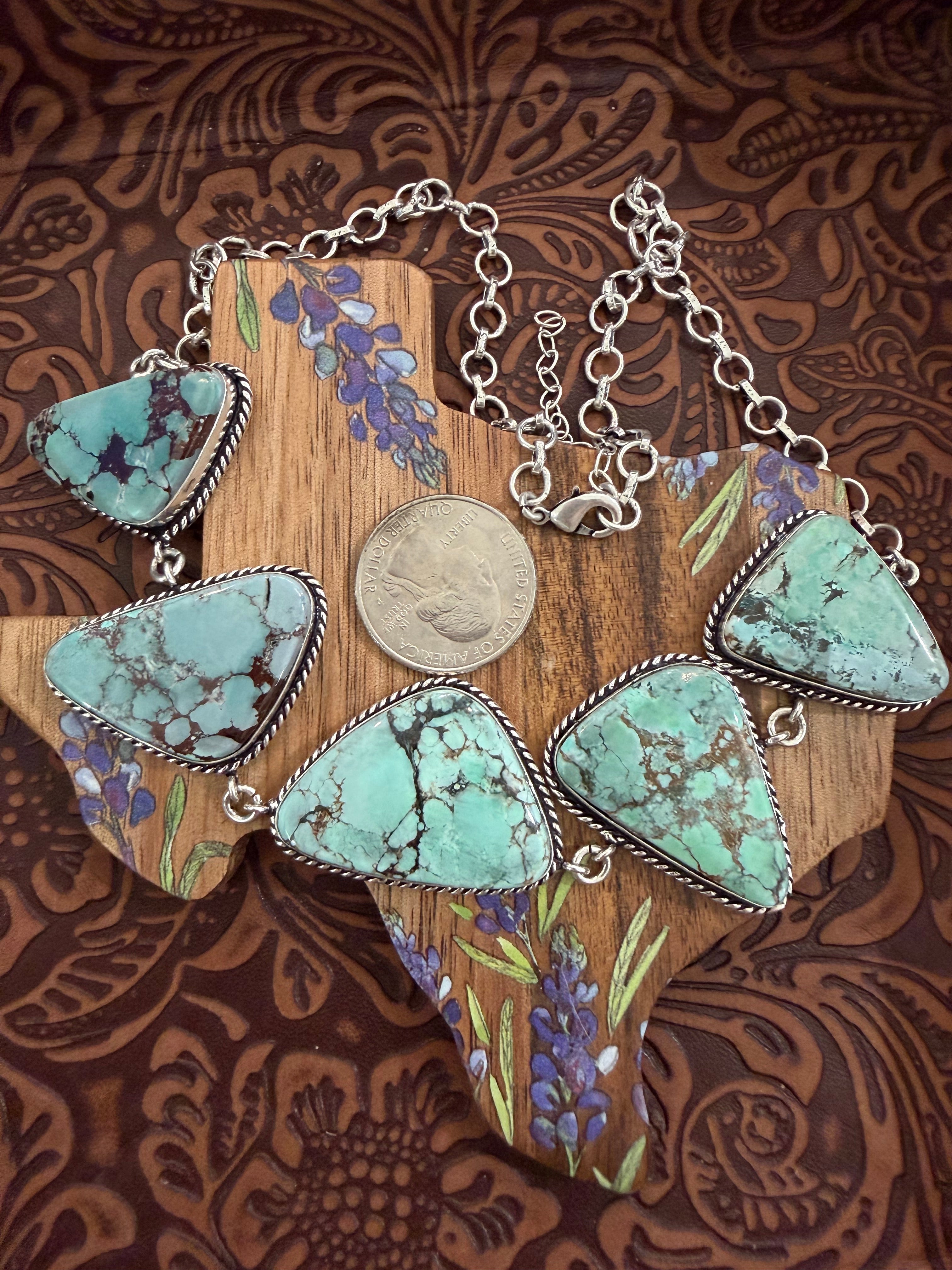Chunky Turquoise Choker
