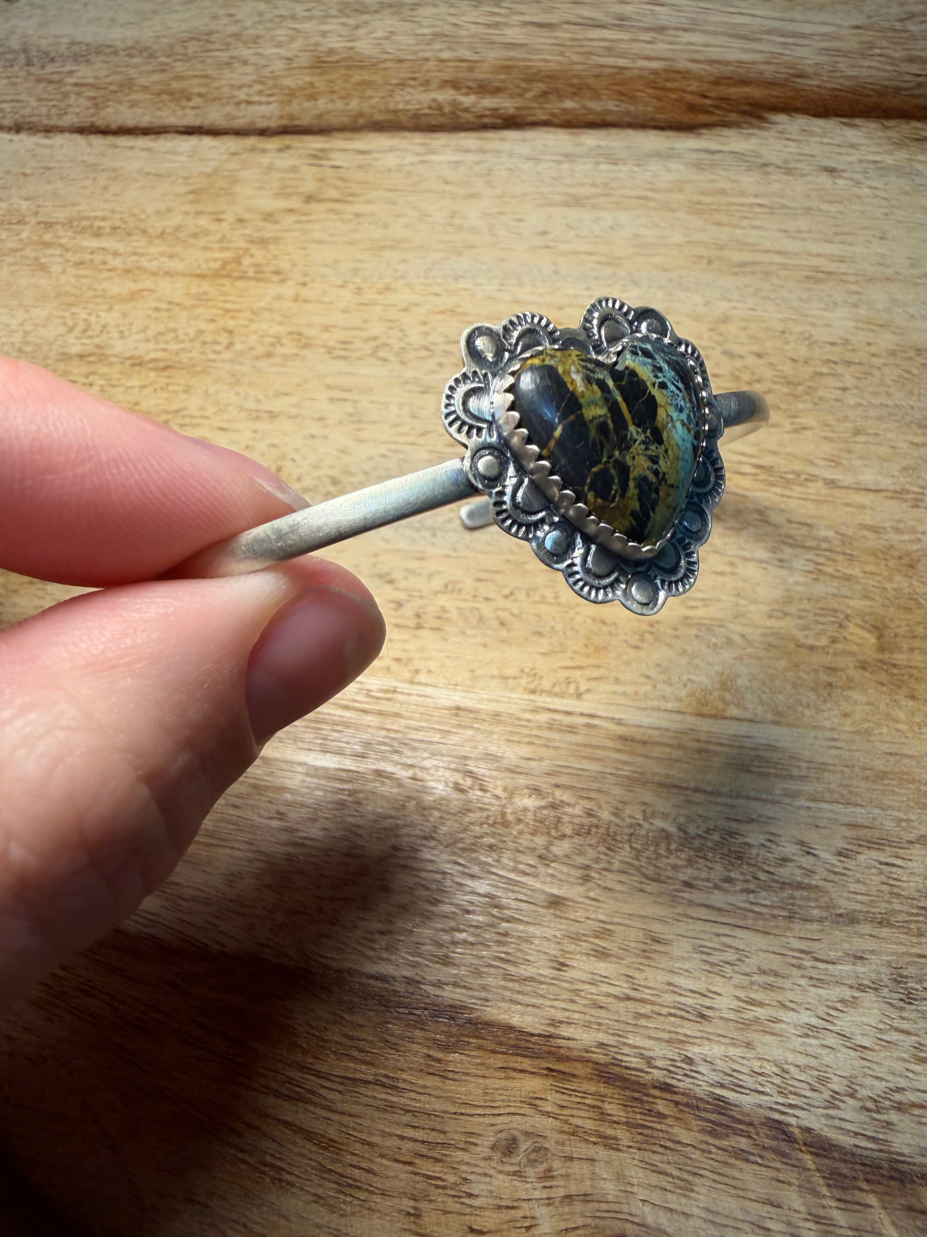Blackjack Turquoise Cuff