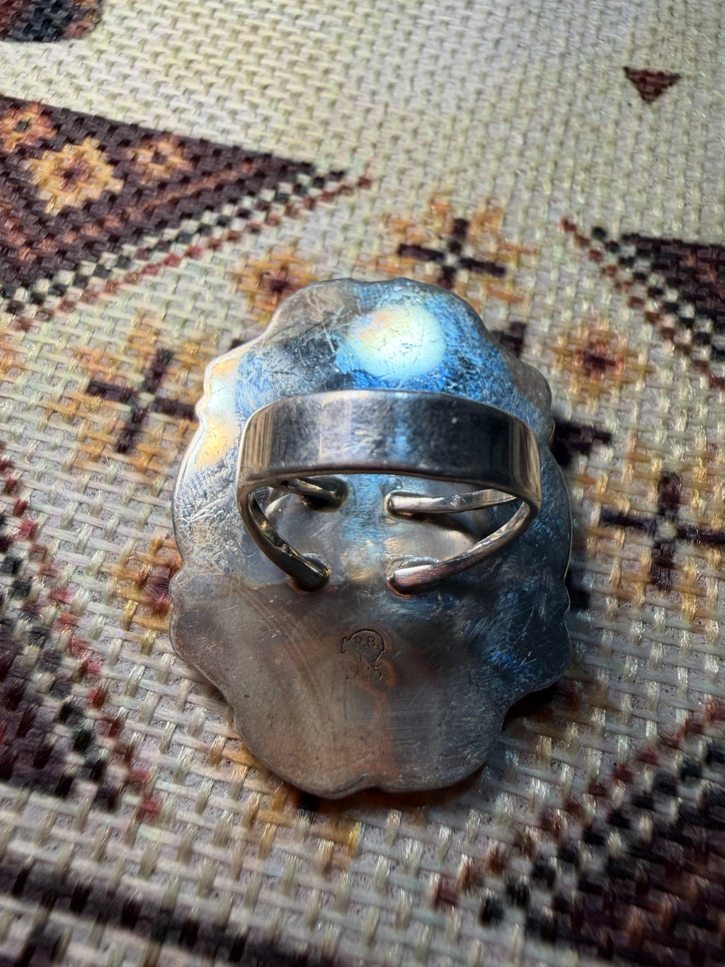 Navajo Made Chunky Turquoise Ring