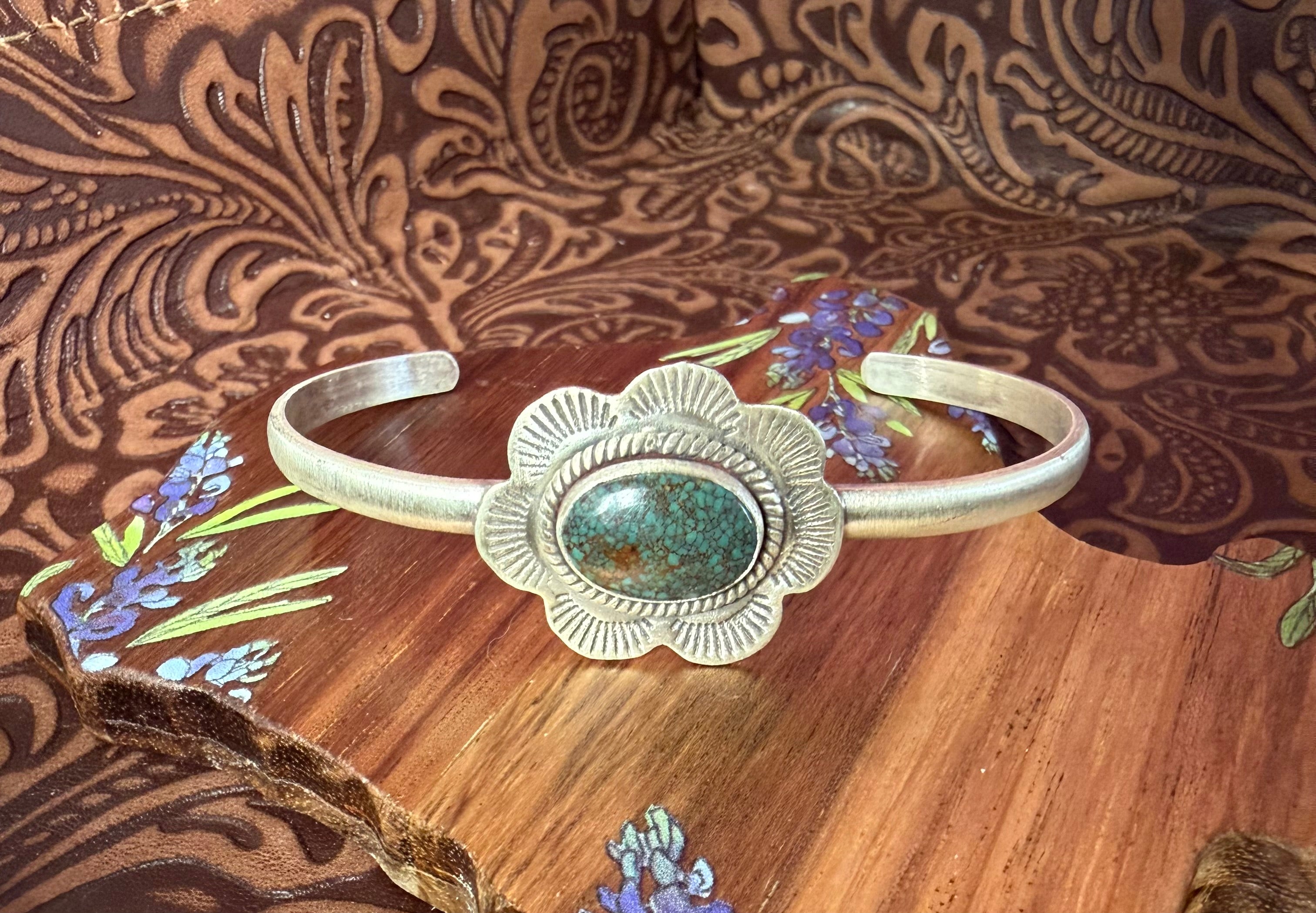 Pilot Mountain Turquoise Cuff