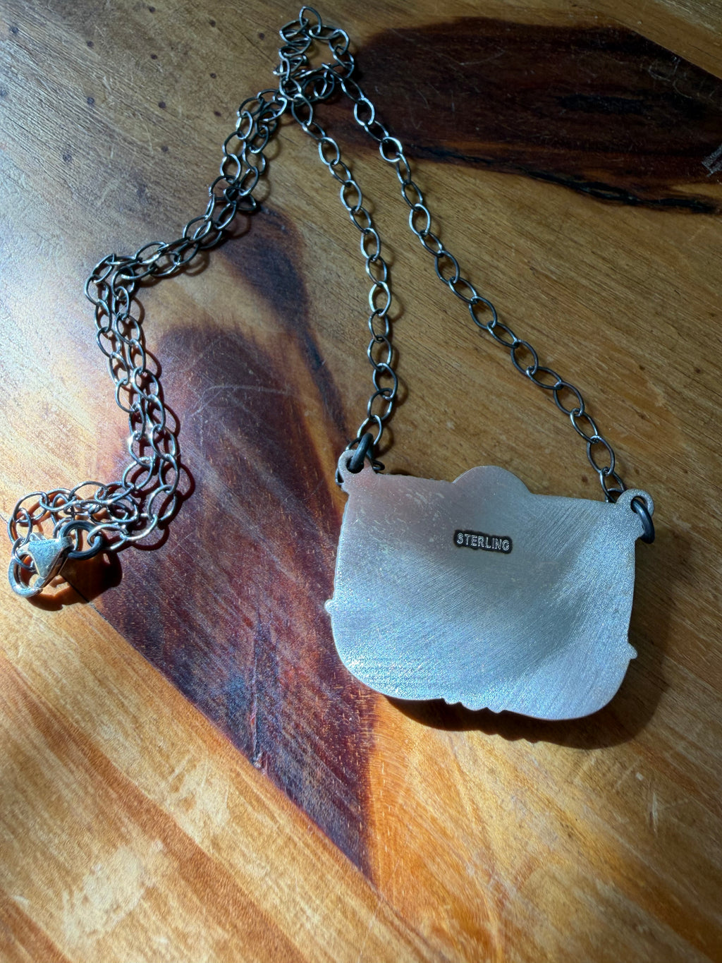 Blackjack Turquoise Bar Necklace