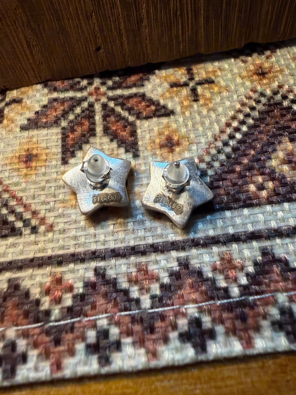 Mohave Turquoise Star Shaped Studs