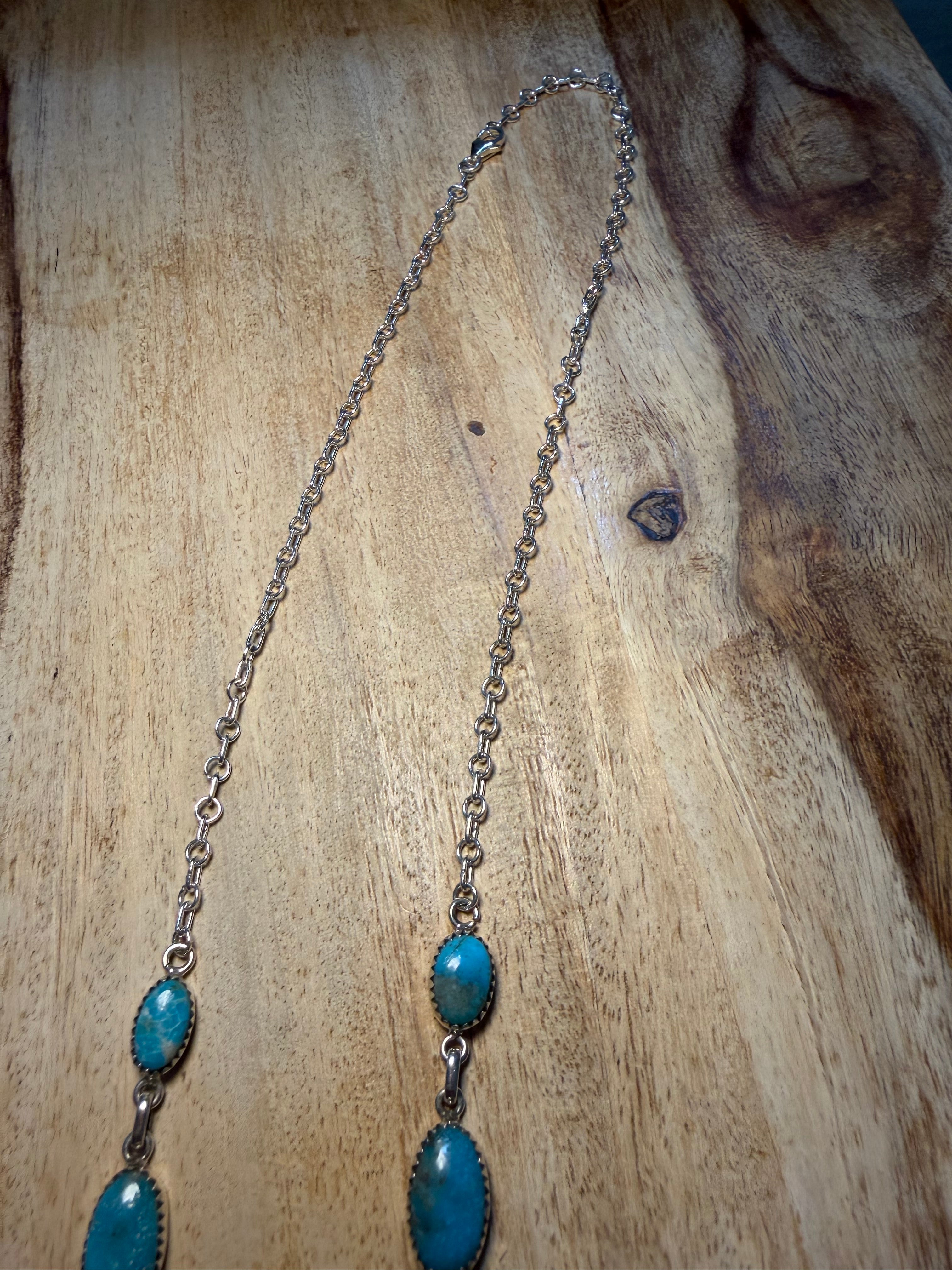 Huge Turquoise Naja Necklace
