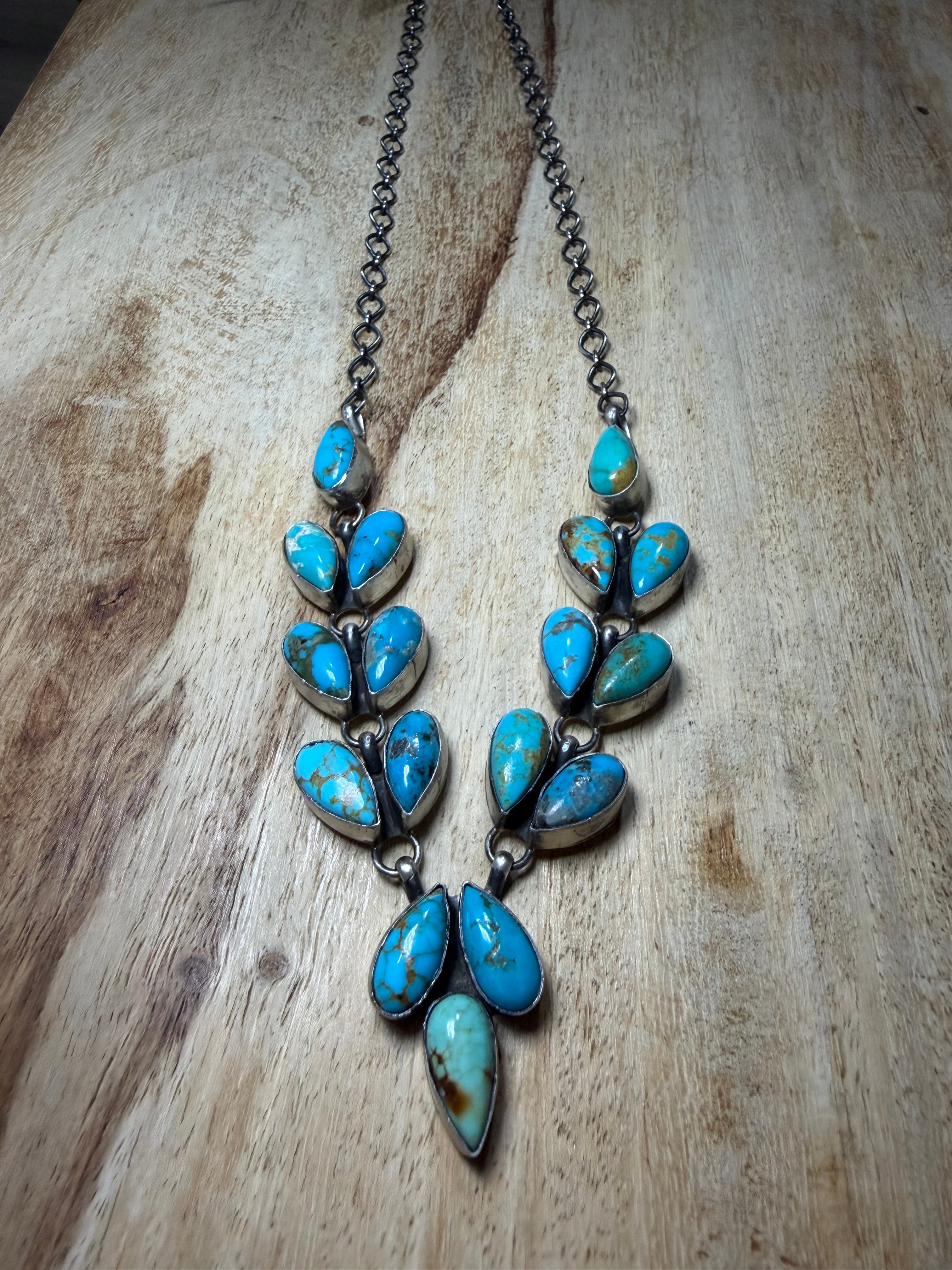 Debra Smith Navajo Turquoise Necklace