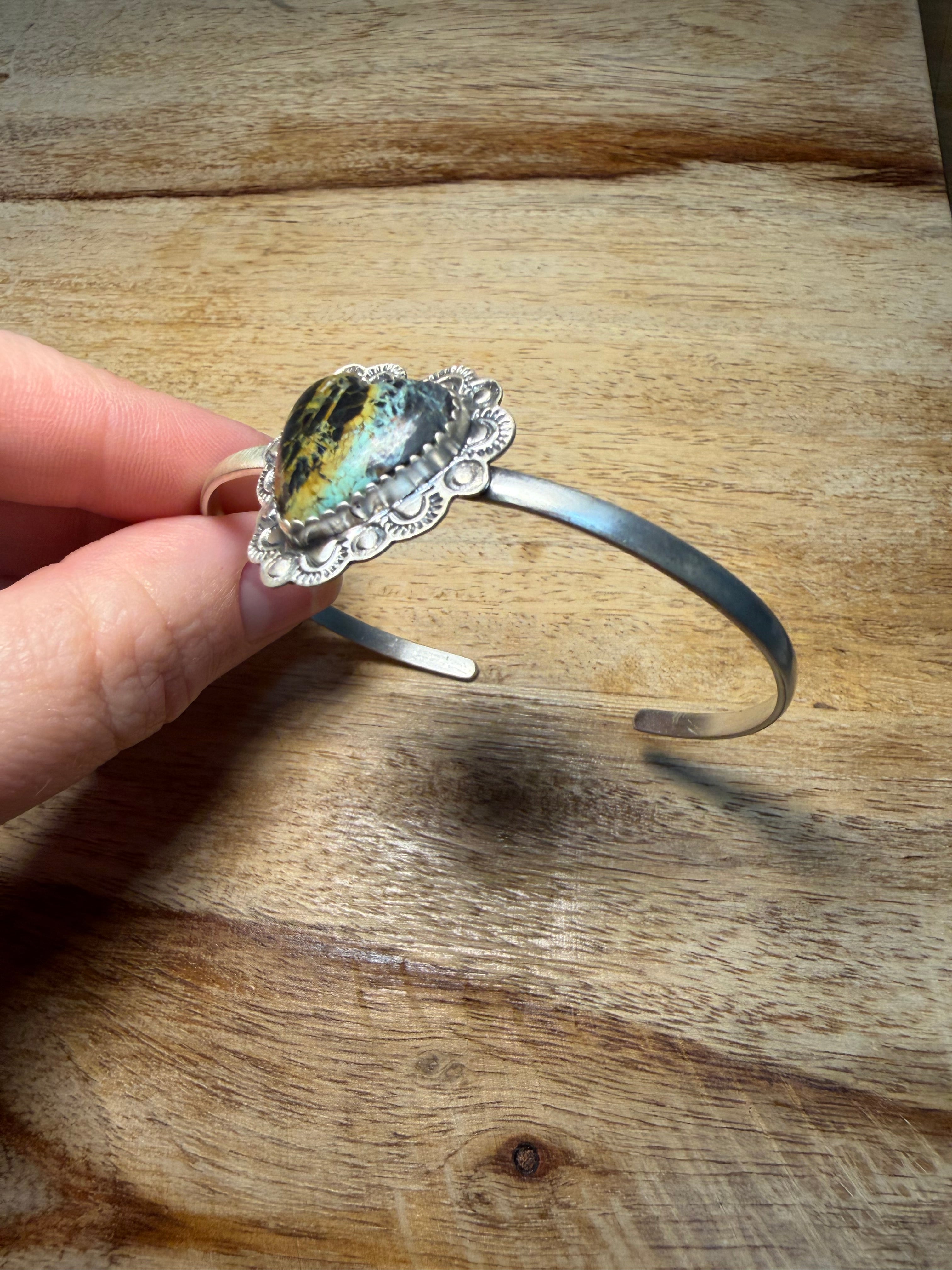 Blackjack Turquoise Cuff