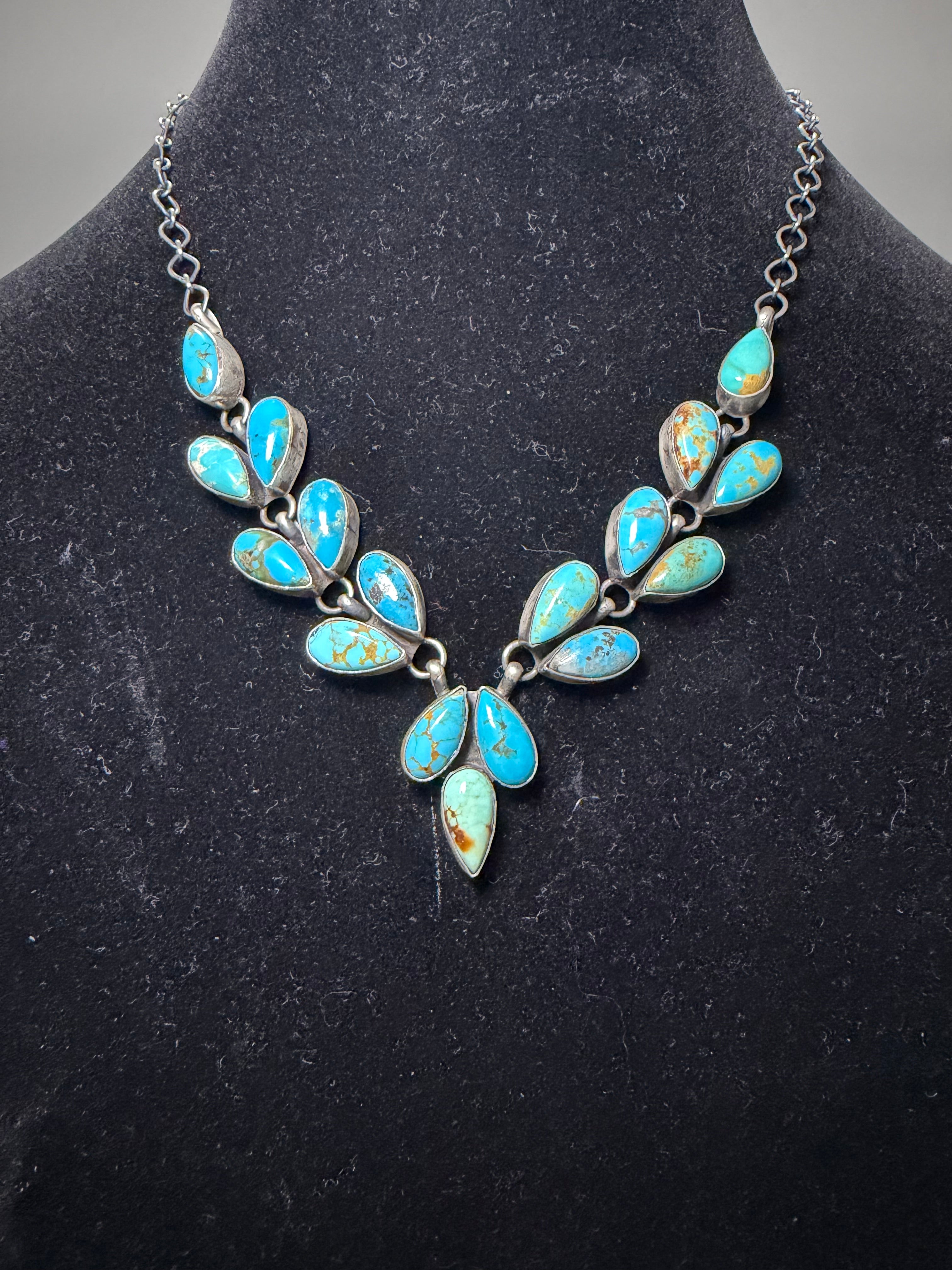 Debra Smith Navajo Turquoise Necklace