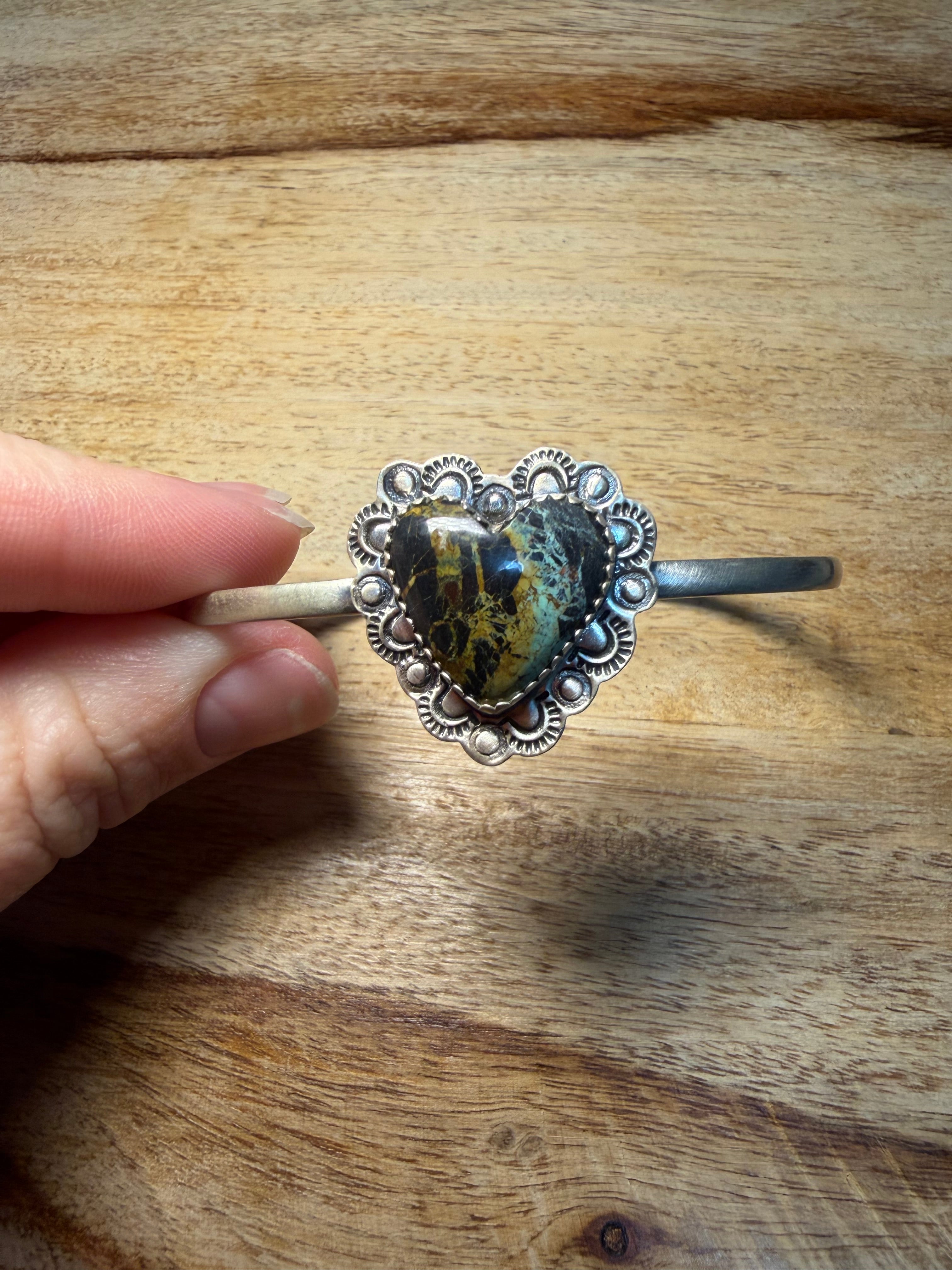 Blackjack Turquoise Cuff
