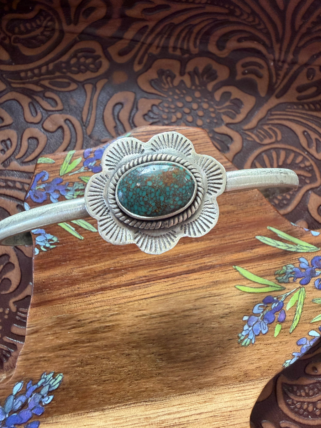 Pilot Mountain Turquoise Cuff