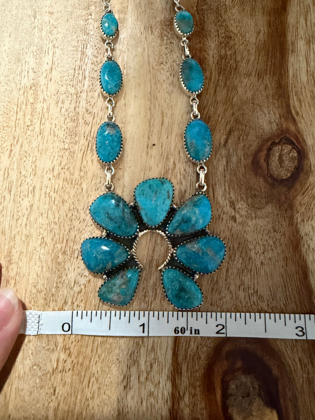 Huge Turquoise Naja Necklace