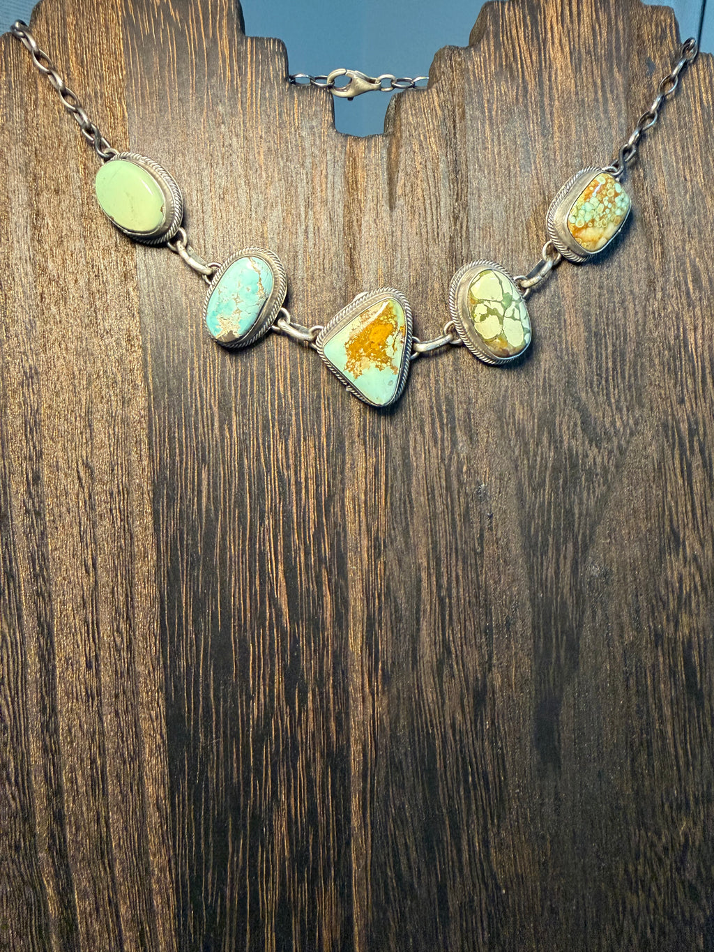 Navajo Made Royston Turquoise Choker