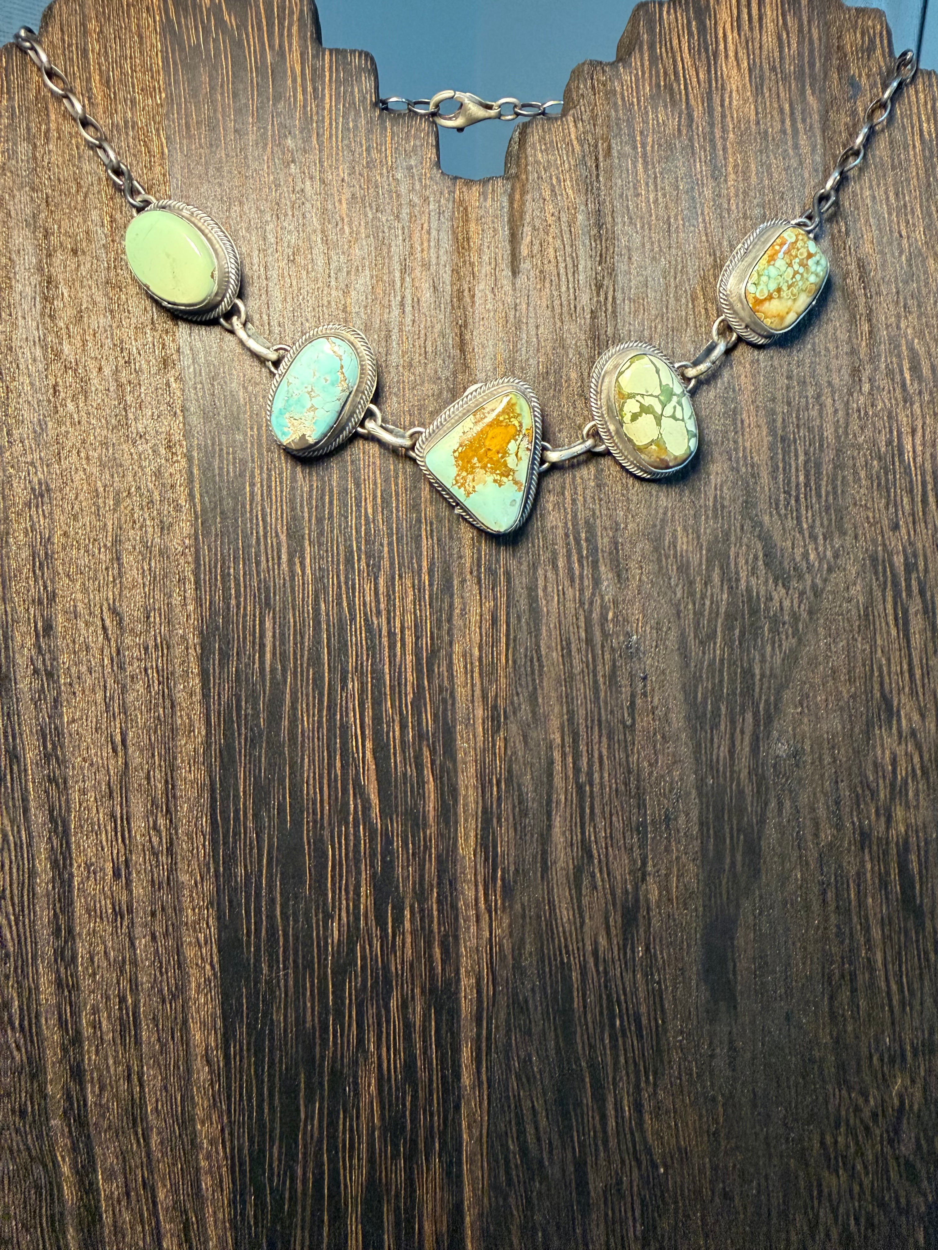 Navajo Made Royston Turquoise Choker