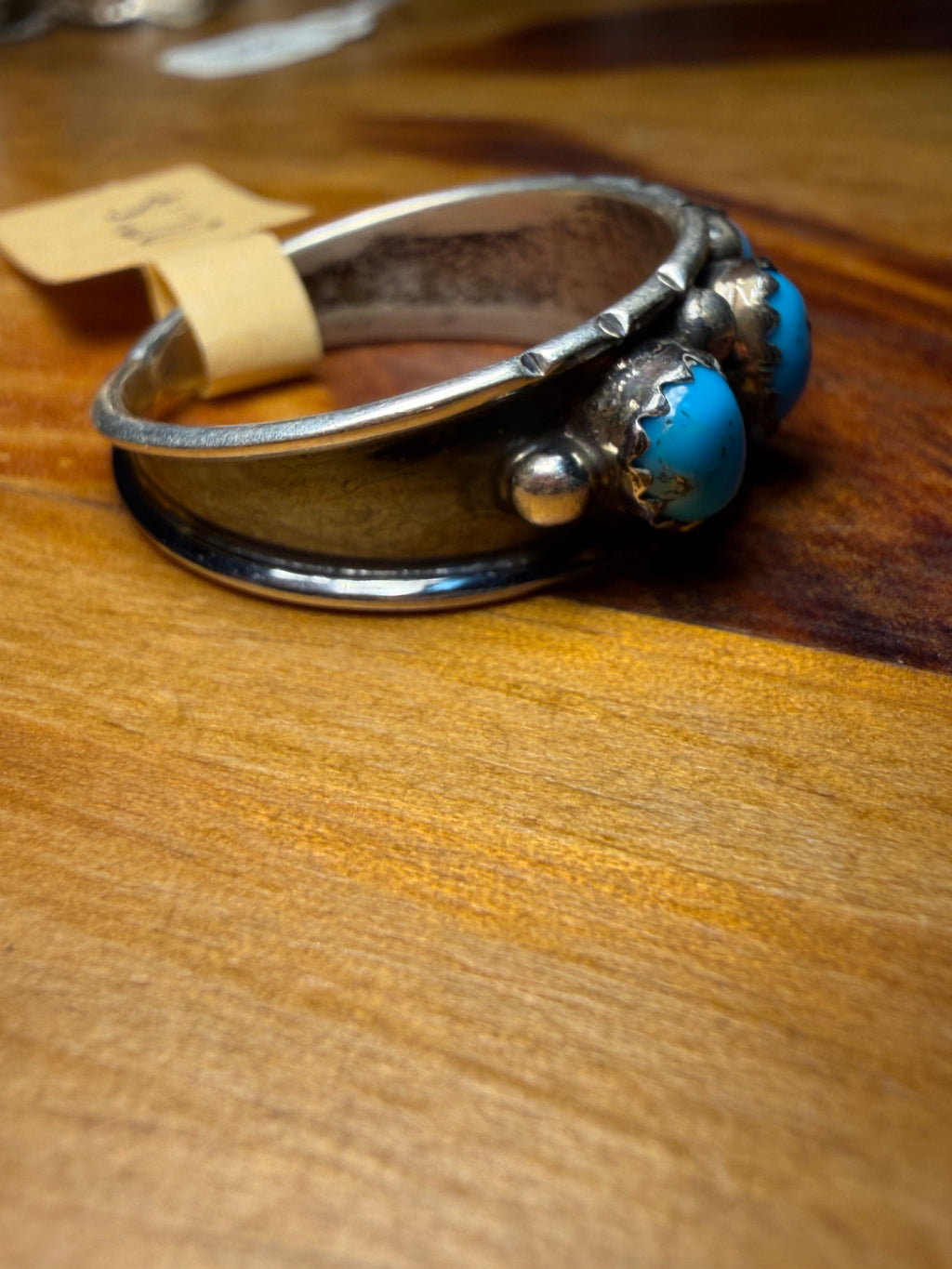 Native Made Turquoise Sterling Silver Ring