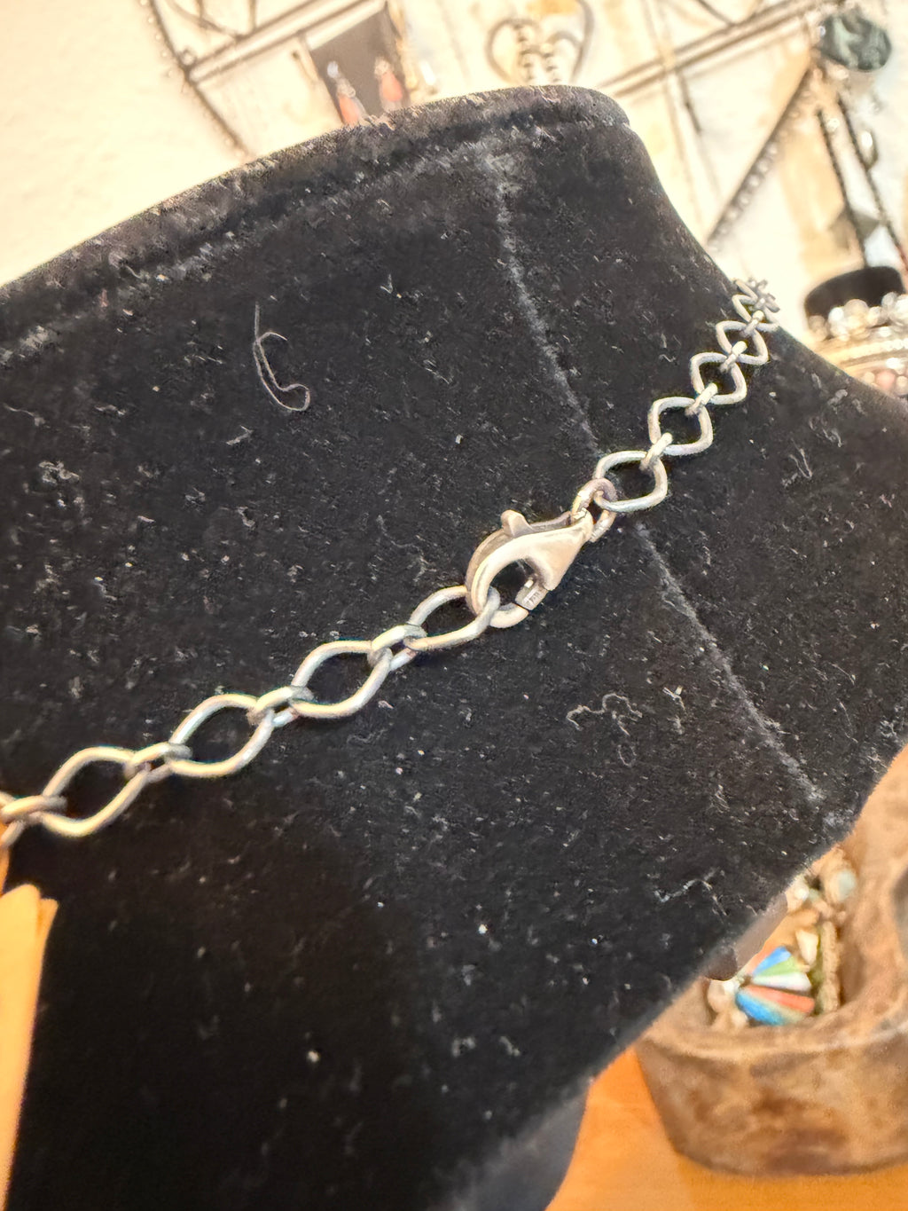 Large Navajo Turquoise Full Cluster Liberty Dime Necklace