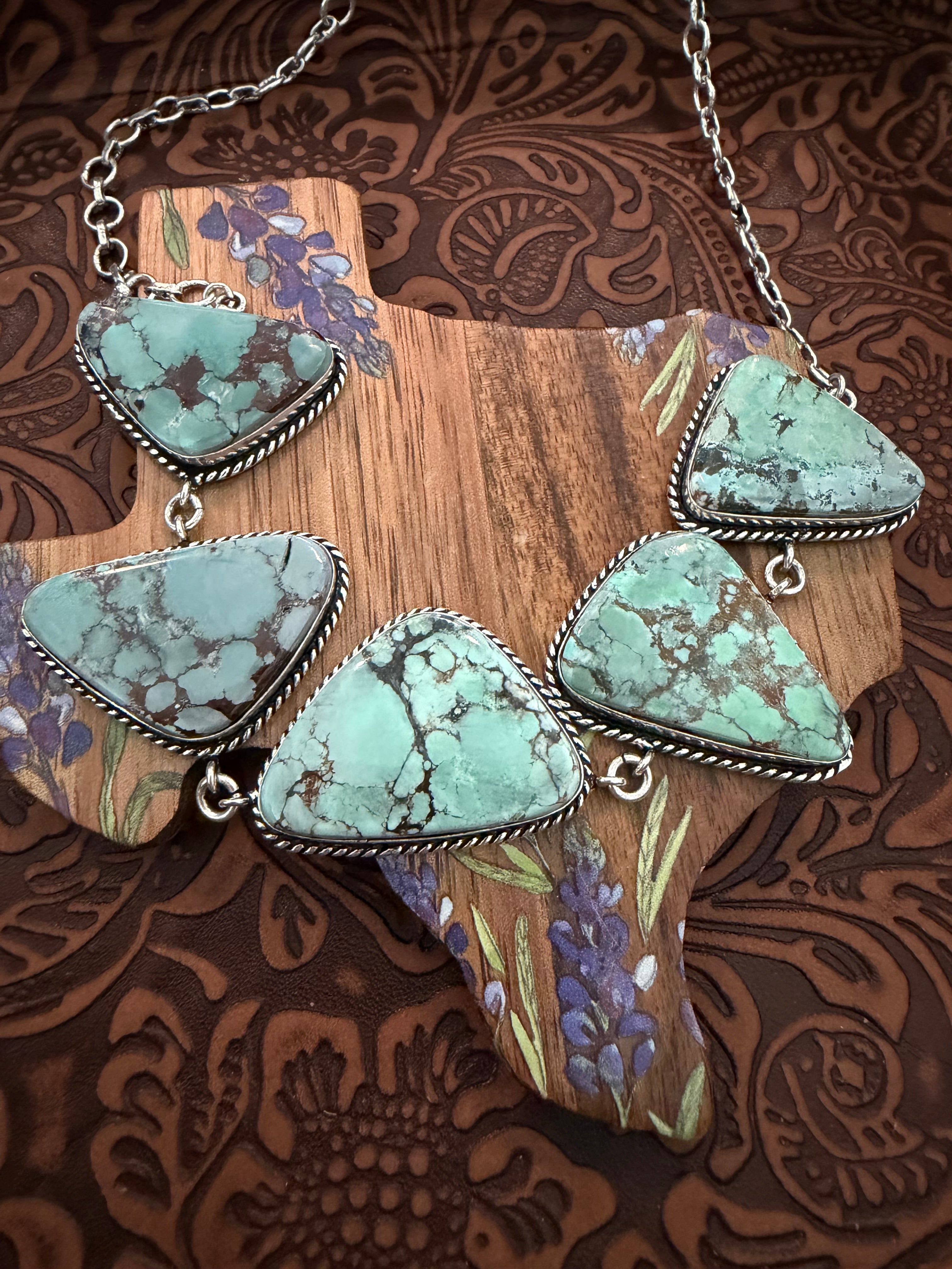 Chunky Turquoise Choker